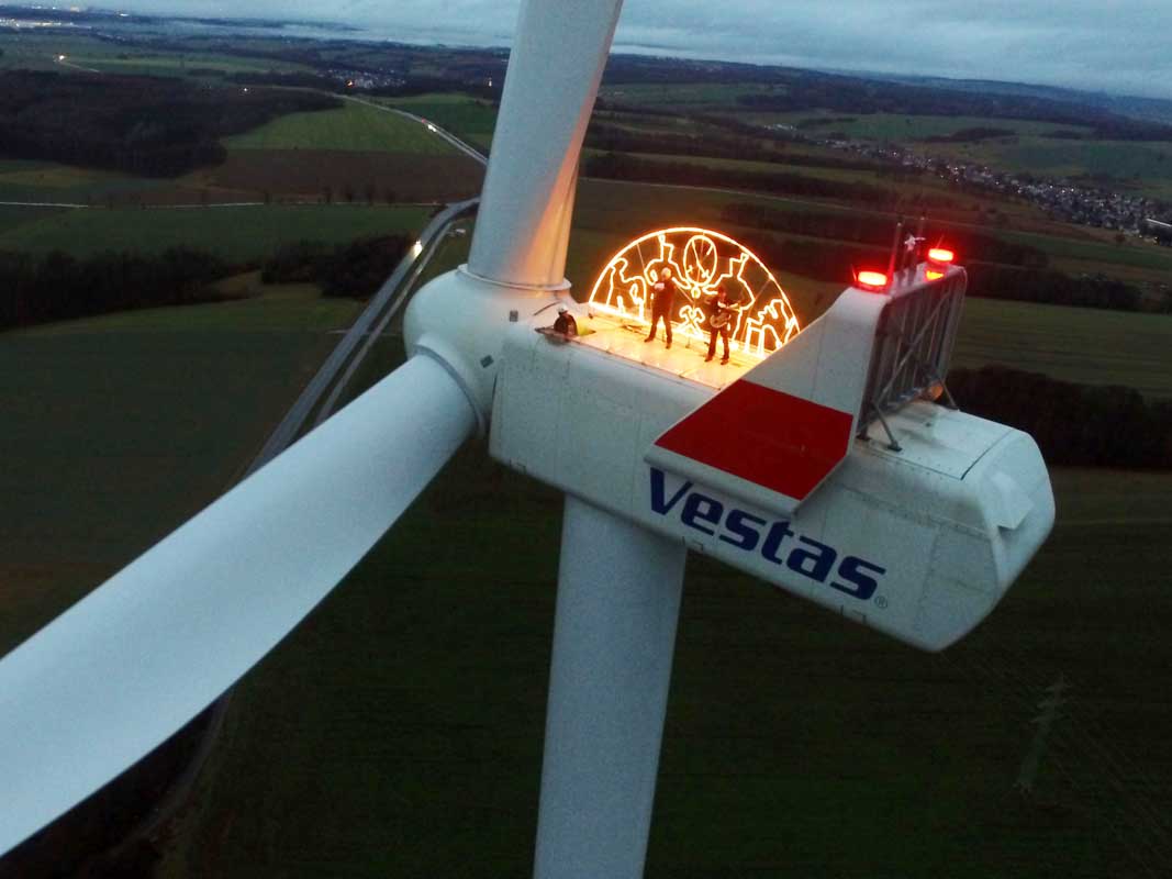 Schwalbe Metallbau feierte in diesem Jahr erstmals Lichtmess
